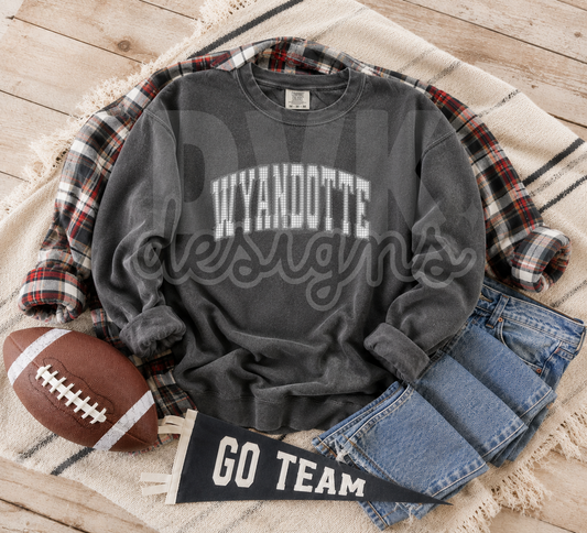 Gingham Wyandotte Sweatshirts