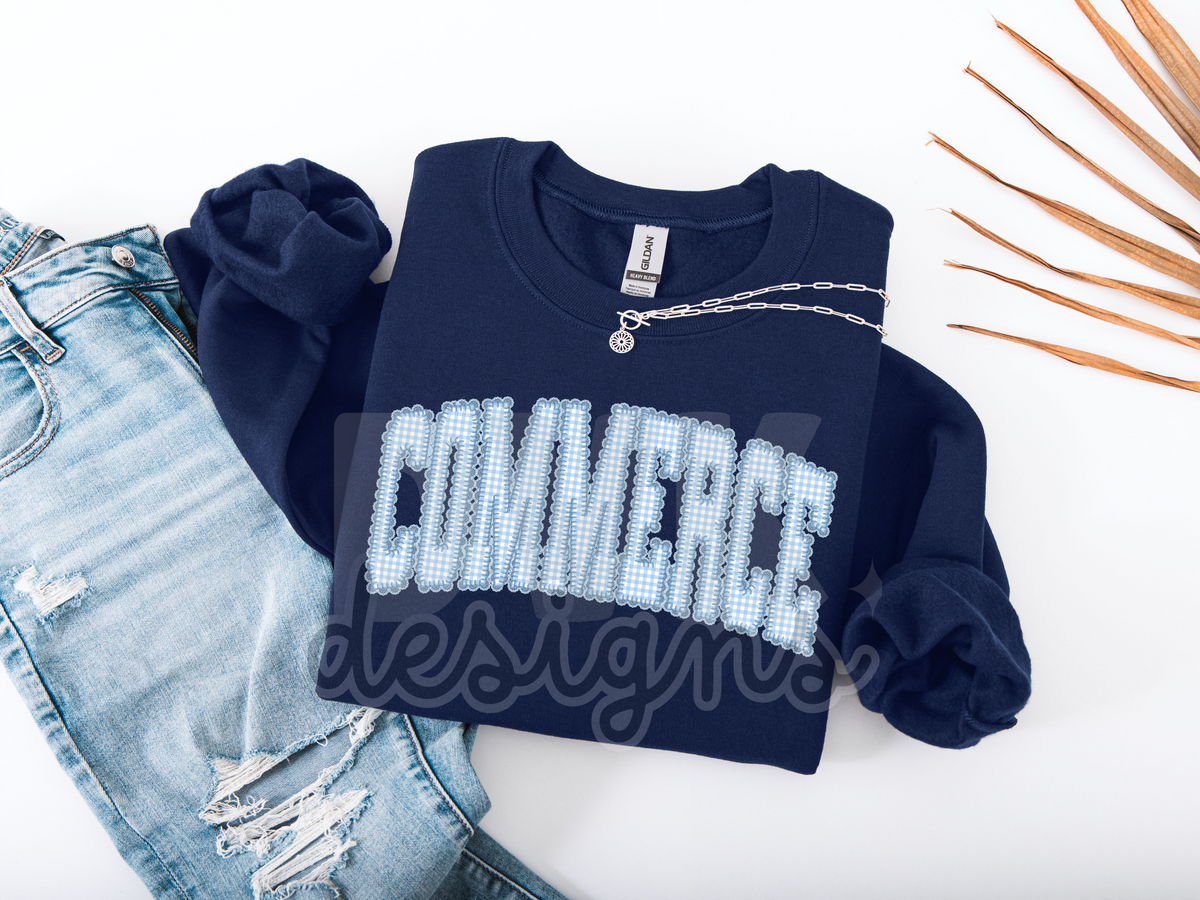 Gingham Commerce Sweatshirts
