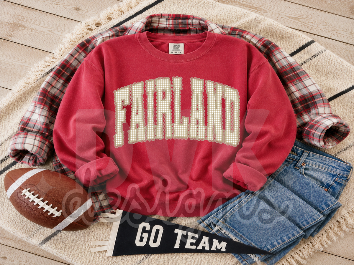 Gingham Fairland Sweatshirts