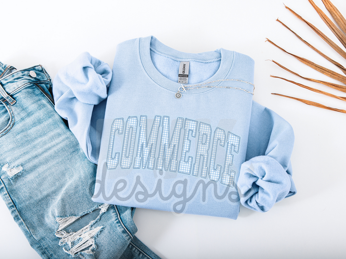 Gingham Commerce Sweatshirts