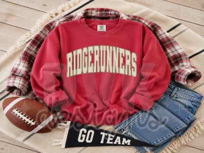 Gingham Ridgerunner Sweatshirts