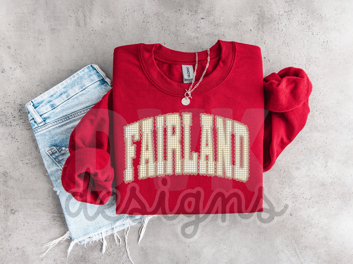 Gingham Fairland Sweatshirts