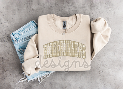 Gingham Ridgerunner Sweatshirts