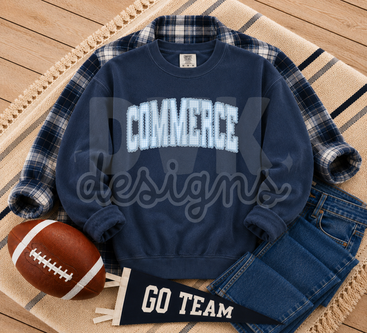 Gingham Commerce Sweatshirts