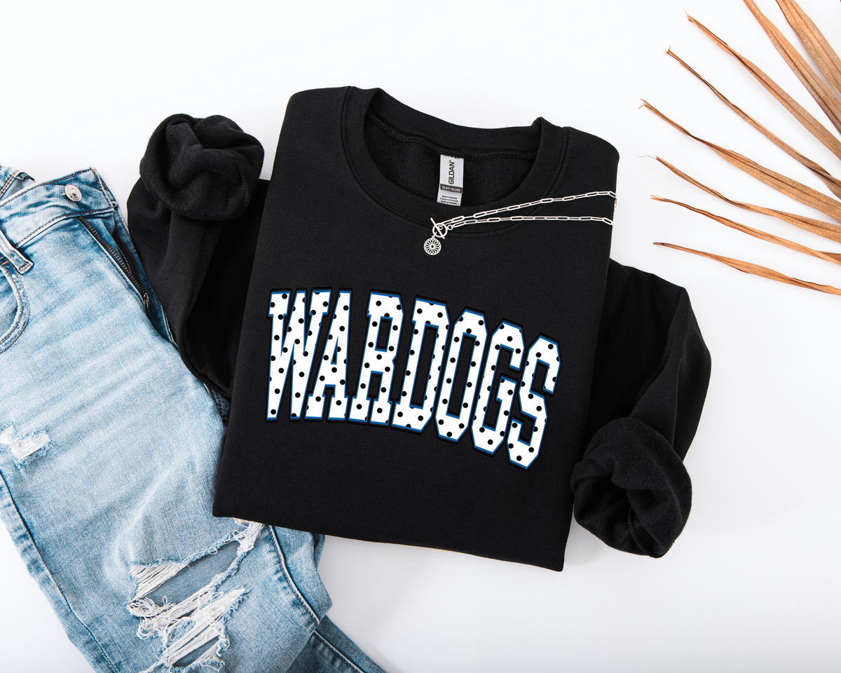 Miami Black Polkadot Sweatshirt