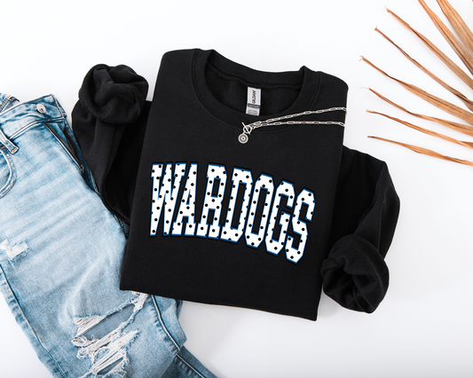 Miami Black Polkadot Sweatshirt