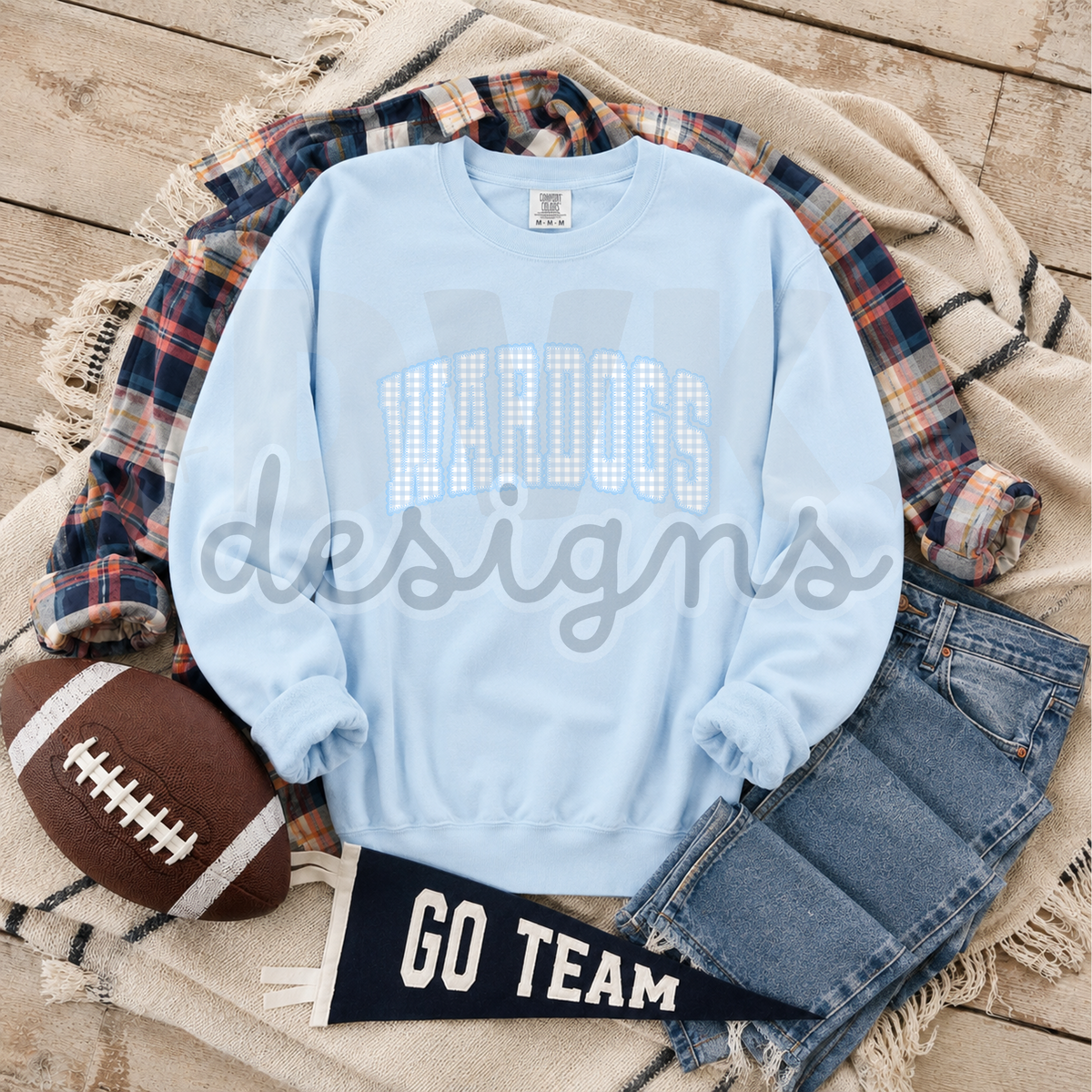 Gingham Wardog Sweatshirts