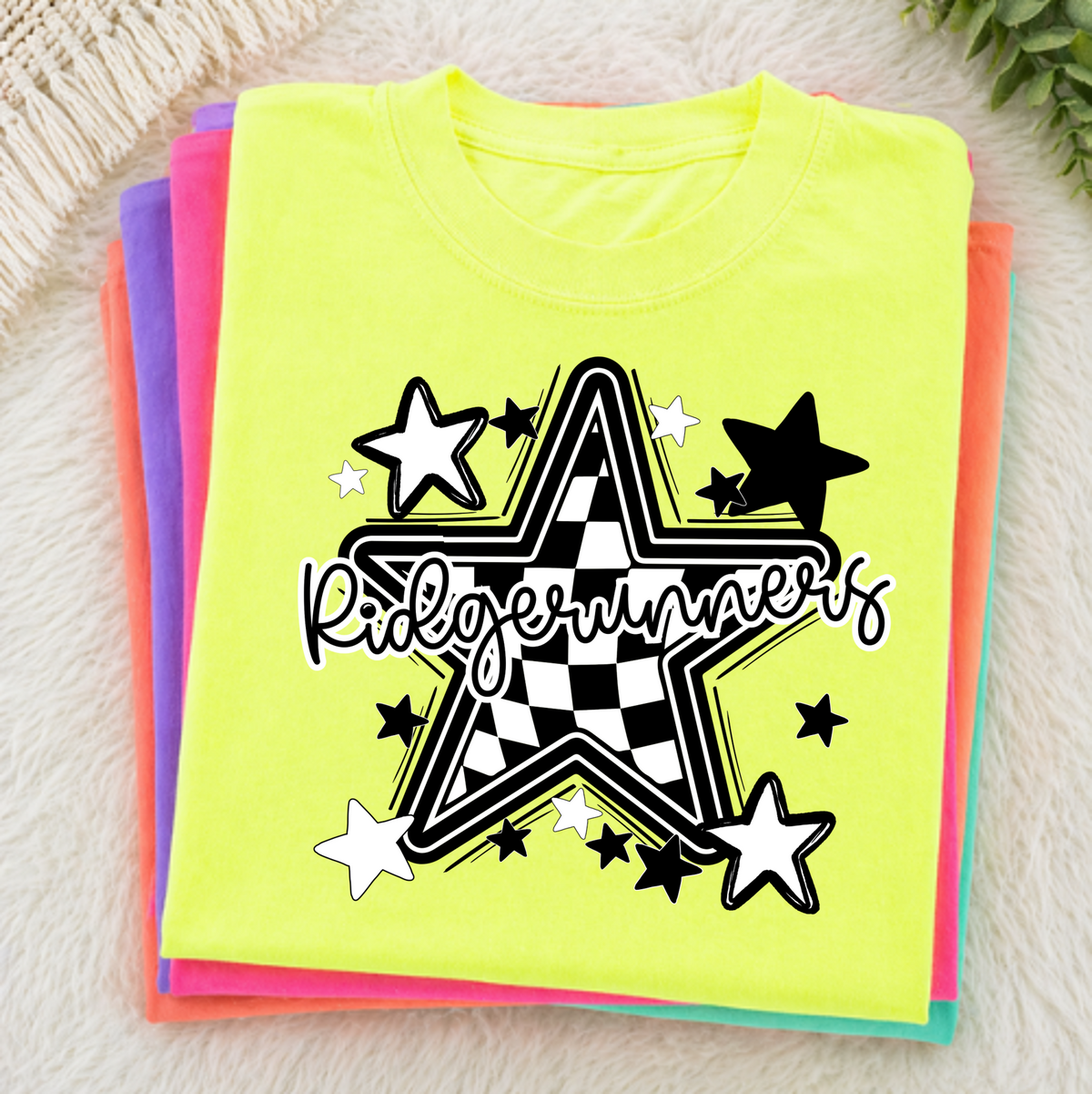 Ridgerunner Checkered Star