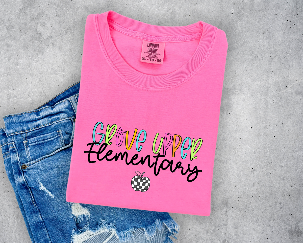 Grove Upper Elementary | Checkered Apple