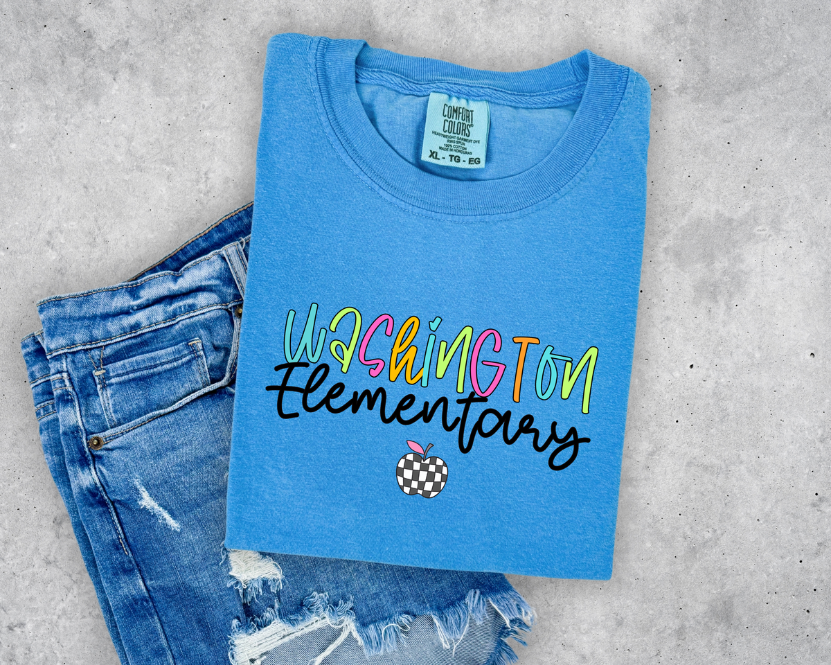 Washington Elementary | Checkered Apple