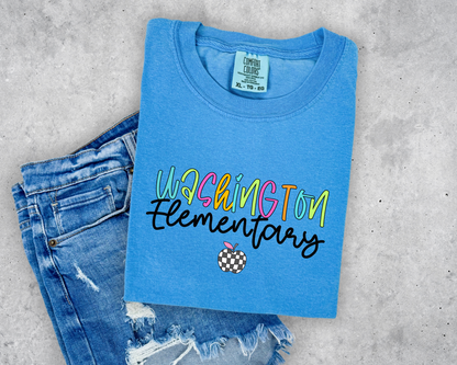 Washington Elementary | Checkered Apple