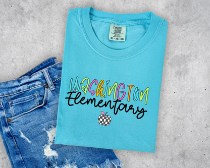 Washington Elementary | Checkered Apple