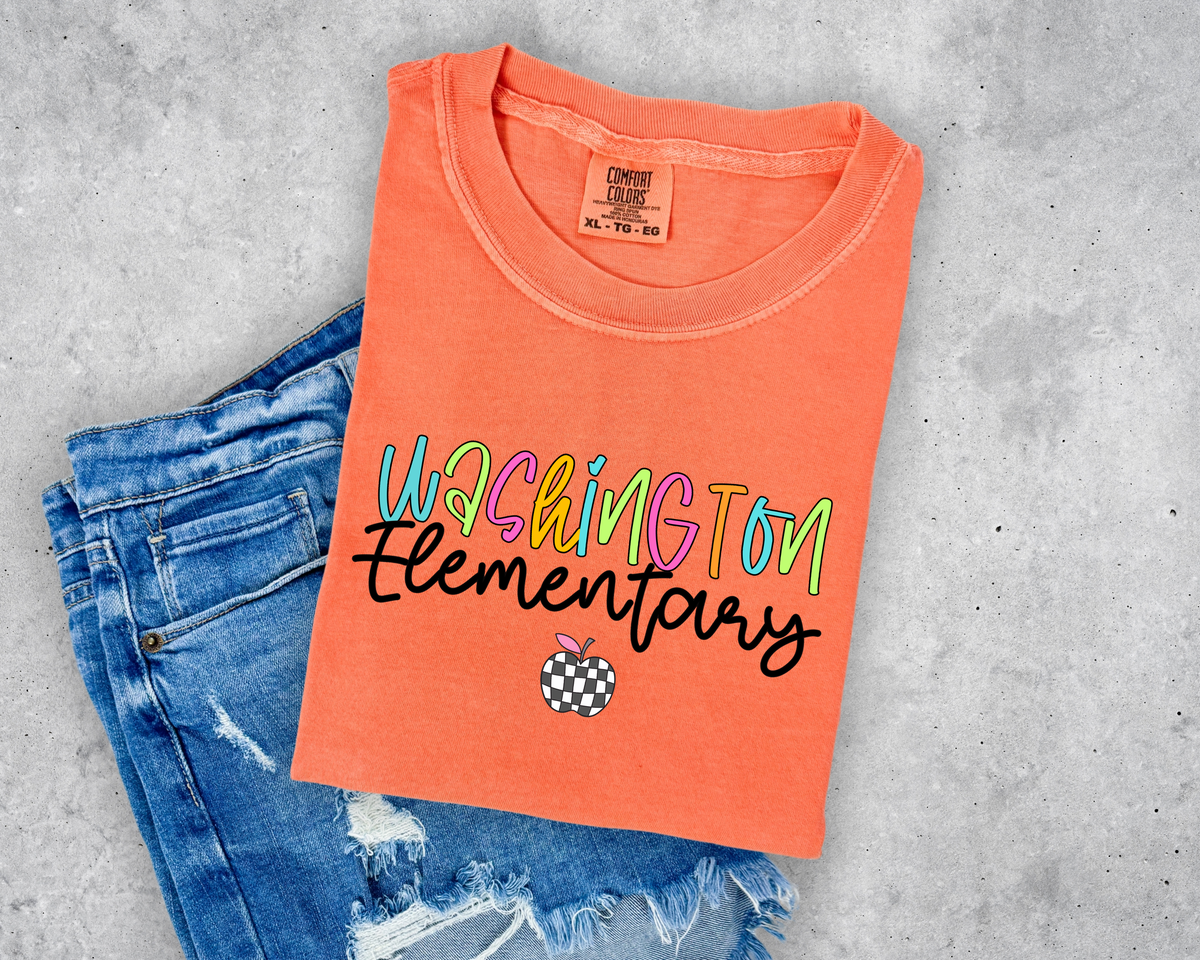 Washington Elementary | Checkered Apple