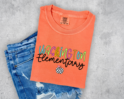 Washington Elementary | Checkered Apple