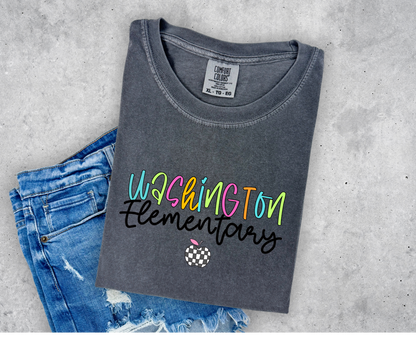 Washington Elementary | Checkered Apple