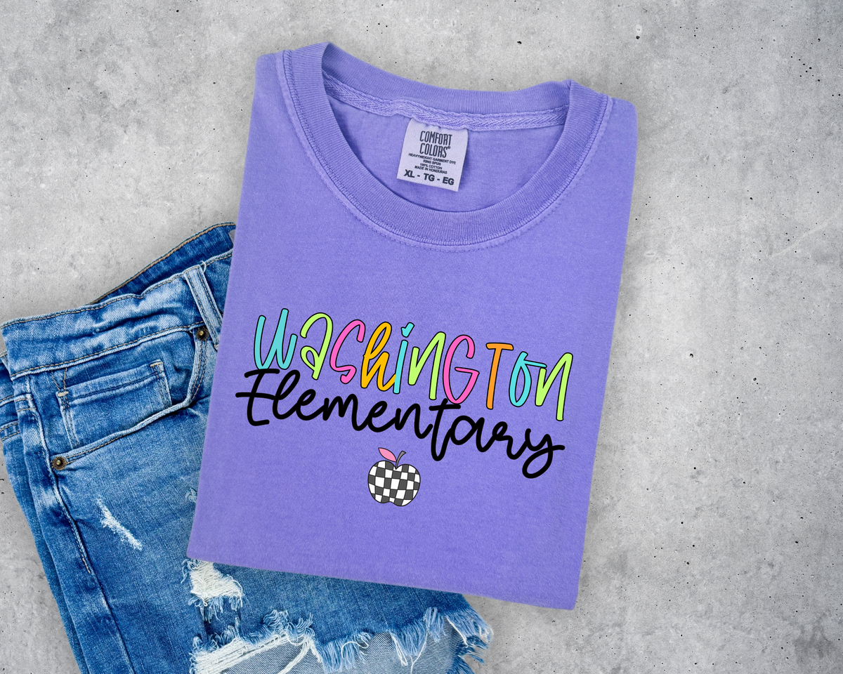 Washington Elementary | Checkered Apple